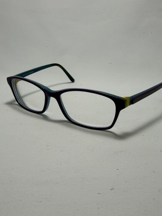 ProDesign Denmark Blue Purple Eyeglasses Frames Only main image 5